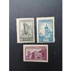 Польша 1945 Неполная серия марок "Виды Гданьска (Danzig)" (чистая*) Mi.410-411,412В каталог 2.10 евро