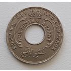 Западная Африка 1/10 пенни 1908