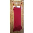 Платье бордовое