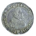 Дукатон 1662 Филипп IV Брабант Испанские владения AU50