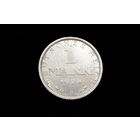 1 марка 1924 г. Веймарская республика (Германия), Пауль фон Гинденбург