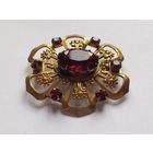 Брошка, брошь СССР Позолота.