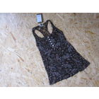 Тэнк-топ Bershka, спинка гипюр, р.S. Новый.