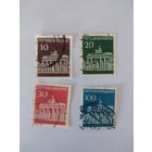 Германия  ФРГ 1966-1967 БРАНДЕНБУРГСКИЕ ВОРОТА