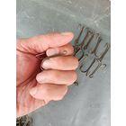 Для рыбалки двойники 10 штук, на кружки, колобашки,жерлицы,силикон, блесны