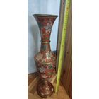 Большая красивая ваза. Индия, латунь, ссср.