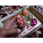 Елочные игрушки Обезьянка на прищепке+бонусы