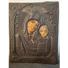 Икона старинная Казанской Божьей матери. Распродажа коллекции!!!