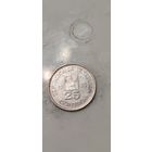 Венесуэла 25 сентимос 1989