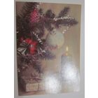 Новогодняя фотокомпозиция Л.Круцко. 1990,чистая,маркированная