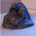 Скорбящая мать.Статуэтка .Силумин.