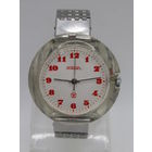 С рубля! Очень редкие. В прозрачном корпусе! "Скелетон". "Ракета". Часы на ходу. СССР. м