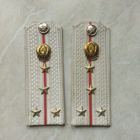 Погоны капитана милиции образца 2000 года.  Клейма Жильбел.