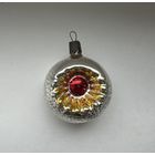 Елочная игрушка фонарик цветок СССР К.19