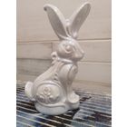 Фарфоровая статуэтка заяц МФЗ автор Богданов