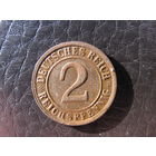 2 пфеннига.1924G. С рубля. Распродажа коллекции. Смотрите другие лоты.