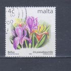 [715] Мальта 1999. Флора.Цветы.4 с. Гашеная марка.