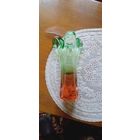 Ваза цветное стекло чехия