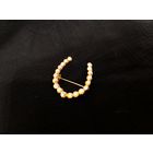 Брошь, подкова, аврора бореалис