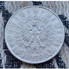 Польша 10 злотых 1935 года. Юзеф Пилсудский. Сторгуй за свою цену, предложи обмен!