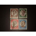 Германия. Рейх. 1934г. Немецкие колонизаторы. Полная серия. Mi-38 евро гаш., 190 евро чистая