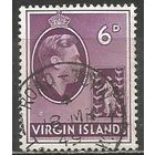 Виргинские острова. Король Георг VI. Герб. 1938г. Mi#78.