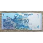 Werty71 Аргентина 50 песо 2015 UNC банкнота Мальвинские острова