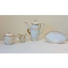 Набор 3 предмета: Кофейник / чайник, сахарница, молочник MZ Altrahlau CM-R Czechoslovakia 1909 - 1922 гг.