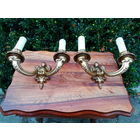 Пара Бра Бронза, THICK, Европа, 80-е гг. ХХ века. (Цена за пару)