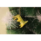 Ёлочная игрушка папье-маше, "Крокодил".