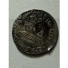 С рубля! 3 гроша (Трояк) 1593 рига Сигизмунд 3 ваза ! Распродажа личной коллекции!