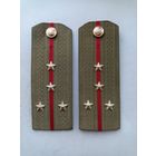 Погоны  повседневные офицера СССР, рубашка, китель