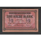 Германия Ковно 1/2 марки 1918 года. Тип P-R127. Состояние XF+/aUNC