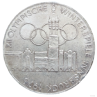 100 шиллингов 1975 Серебро 24 грамм 640 пробы 0,494 унции! Австрия XII зимние Олимпийские Игры, Инсбрук 1976 - Здания и Олимпийская эмблема! ВОЗМОЖЕН ОБМЕН!