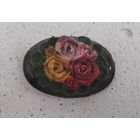 Брошь винтаж керамическая СССР