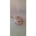 ЧАЙНИК ЗАВАРНИК.ЦВЕТЫ.СТАРЫЙ КИЕВ.РУЧНАЯ РОСПИСЬ.ЗОЛОЧЕНИЕ