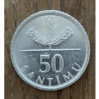 50 Сантимов Латвия 2009г.