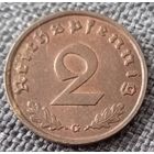 2 рейхспфеннига 1939 G
