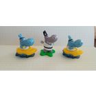 Коллекционные игрушки из Киндер сюрпризов. Бегемоты- спортсмены. Олимпиада 2019г. DV 371, DV 372. 15