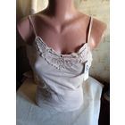 Бесшовное бельё - майка х/б р-р 46,( Корея)