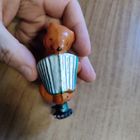 Елочная игрушка. Мишка с гармошкой