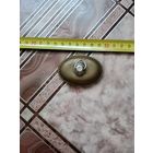 Старинная маслёнка для ухода за оружием, латунь