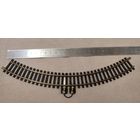 Рельс радиусный R=250mm с контактами питания Fleischmann #1706, НО 1:87