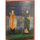 Холуй(темно "Святые равноапостольные Кирилл и Мефодий", сер. XIX века.Холуй(темнофонный) Горбуновская мастерская.