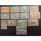 Нигерия. 1953г. Mi71-83**. Колония Великобритании. Полная серия. В идеальном состоянии.