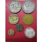 Настольные медали.цена за все.