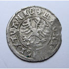 Полугрош Александр Ягелончик, остатки штемпельного блеска