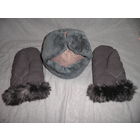 Шапка зимняя и рукавица СА СССР.С рубля.