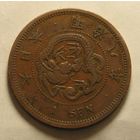 Япония, 1 Сен 1875 квадро-чешуя, редкий год !
