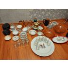 Лот посуды СССР аукцион с рубля три дня